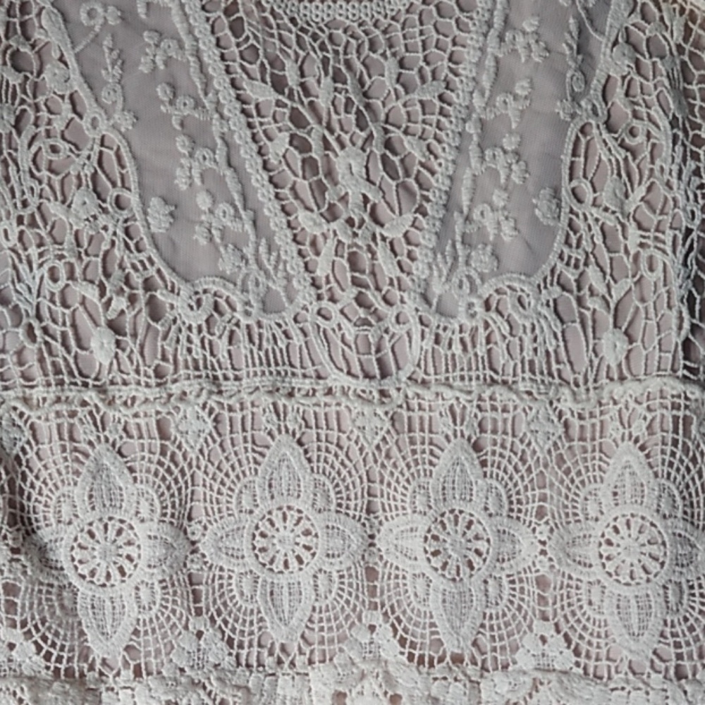Jennifer Lopez crochet shift dress size S - Picture 5 of 5